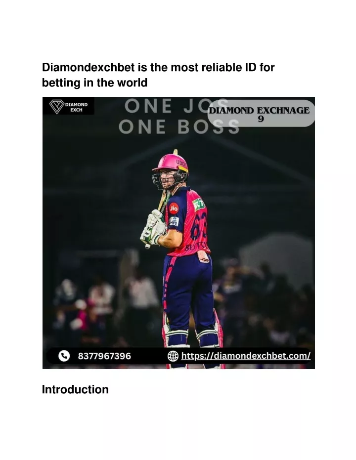 diamondexchbet is the most reliable