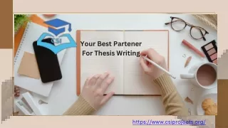 M.Tech Thesis Writing Services