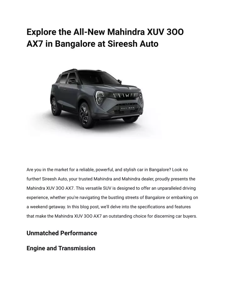 explore the all new mahindra