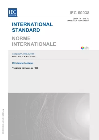 iec 60038