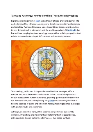tarot and astrology how to combine these ancient