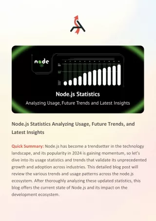 Node.js Analyzing Usage Statistics and Future Trends Beyond 2024