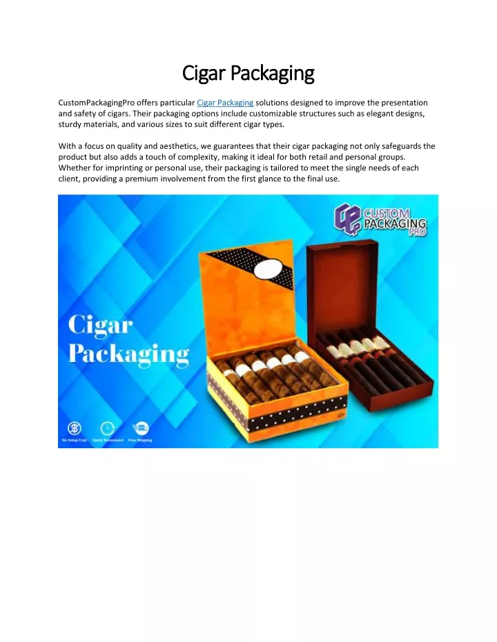 cigar p cigar packaging ackaging