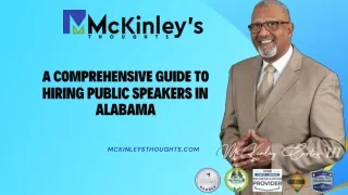 A Comprehensive Guide to Hiring Public Speakers in Alabama