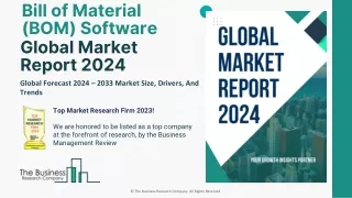 Bill of Material (BOM) Software Market Size, Share Report, Scope And Trends 2033