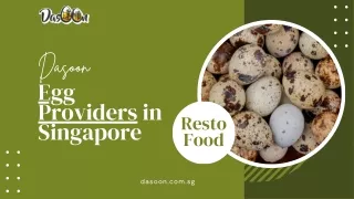 The Evolution of Egg Providers in Singapore