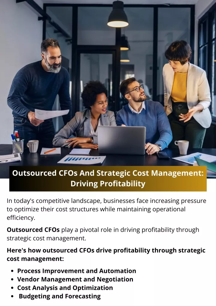 outsourced cfos and strategic cost management