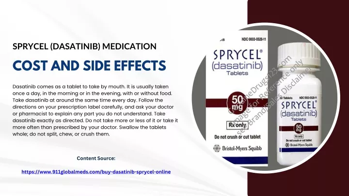 sprycel dasatinib medication