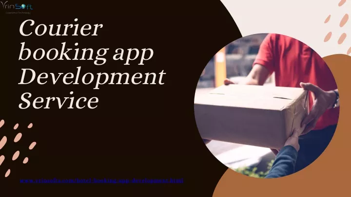 courier booking app development service