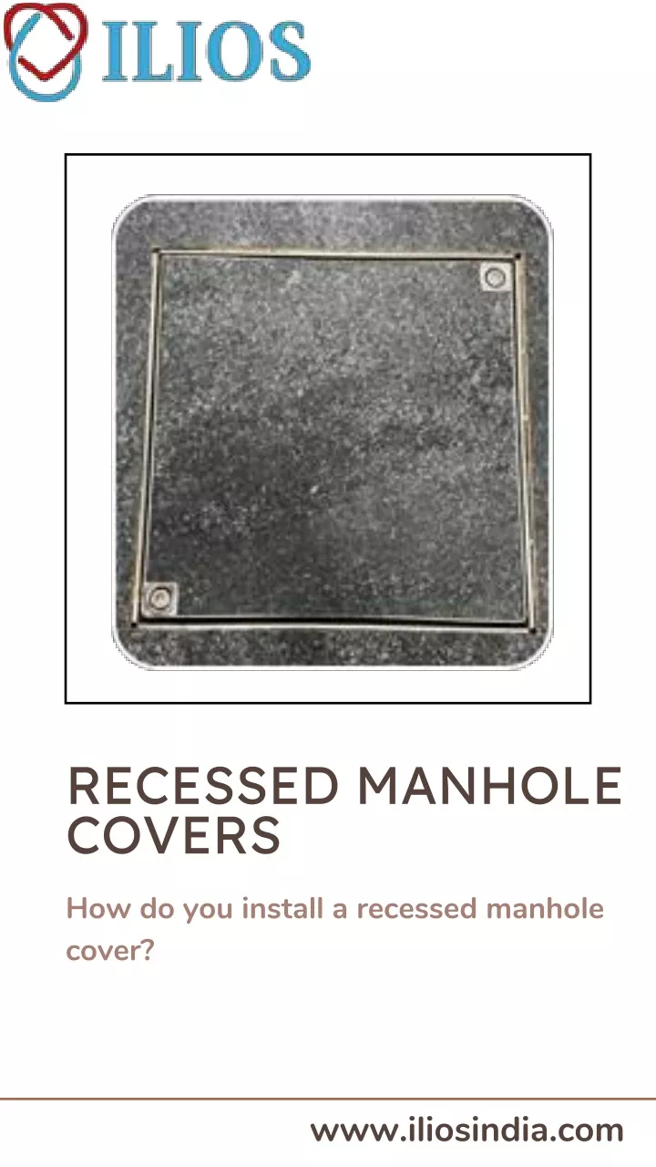 recessed manhole covers