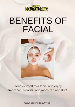 Facial Spa and Beauty Treatments MI | Serene Beauty n Browz