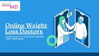 Online Weight Loss Doctors - Your Guide to Effective Weight Loss Treatment