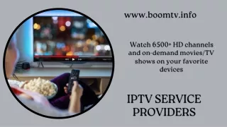 IPTV Service Providers PPT