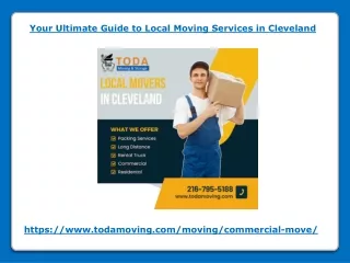 Your Ultimate Guide to Local Moving Services in Cleveland