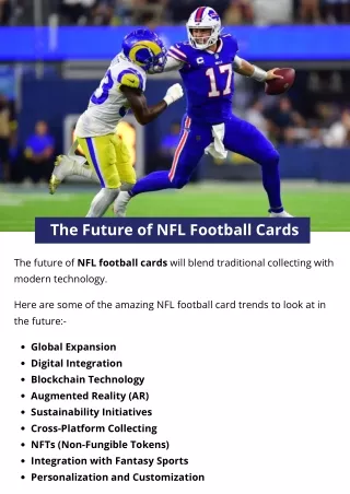 The Future of NFL Football Cards