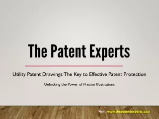 Utility Patent Drawings | Key to Effective Patent Protection | The Patent Experts