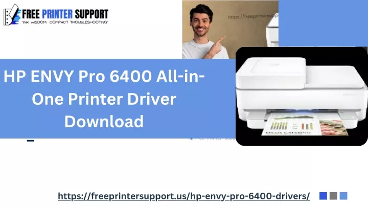 hp envy pro 6400 all in one printer driver
