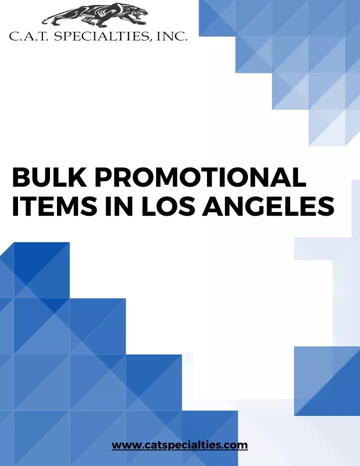 bulk promotional items in los angeles