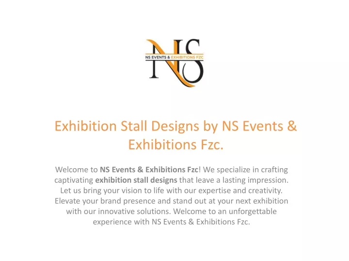 exhibition stall designs by ns events exhibitions fzc