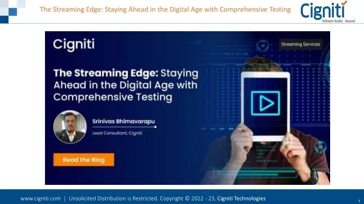 the streaming edge staying ahead in the digital