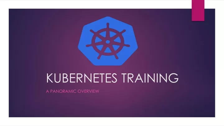 presentation on kubernetes