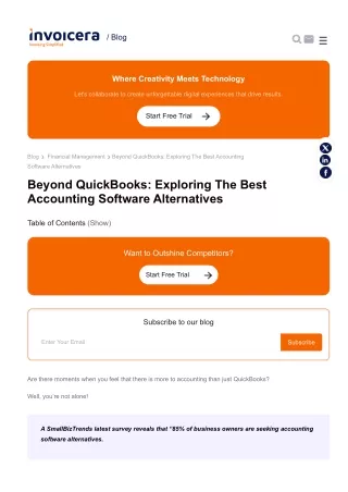 Beyond QuickBooks Exploring The Best