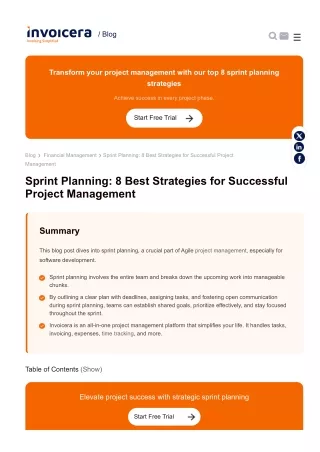 Sprint Planning 8 Best Strategies for Successful