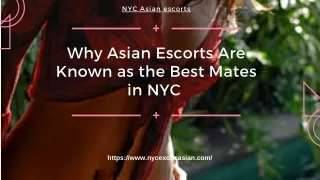 Why Asian models Are Known as the Best Mates in NYC