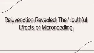 Microneedling Treatment in Islamabad