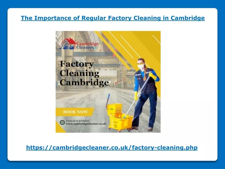 the importance of regular factory cleaning