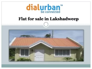 Flat for sale in Lakshadweep