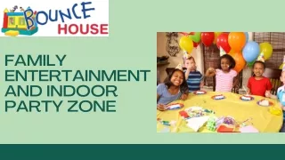 Indoor Bounce House Tampa
