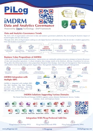 iMDRM- master-data-record-manager- PiLog