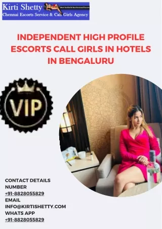 Independent high profile escorts call girls in hotels in bengaluru (1)