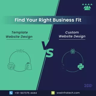 Custom VS Template Website Design