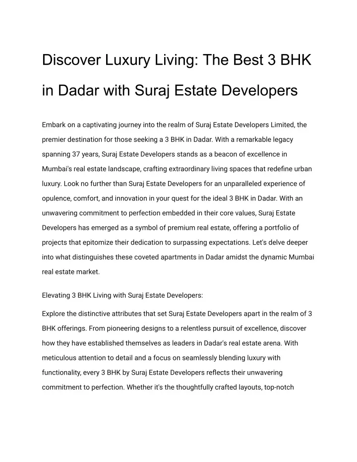 discover luxury living the best 3 bhk
