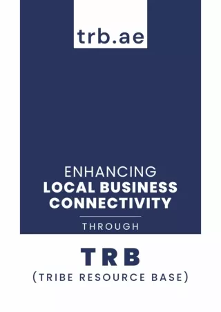 Enhancing Local Business Connectivity through TRB