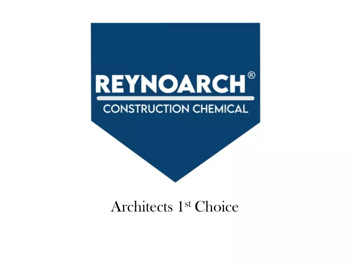 architects 1 st choice