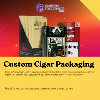 Custom Cigar Packaging