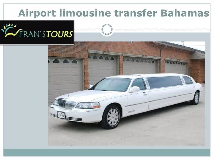 airport limousine transfer bahamas