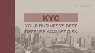 Shielding Your Business: The KYC Approach to Trust and Safety