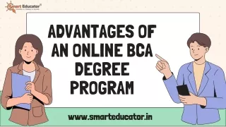 Advantages of an Online BCA Degree Program