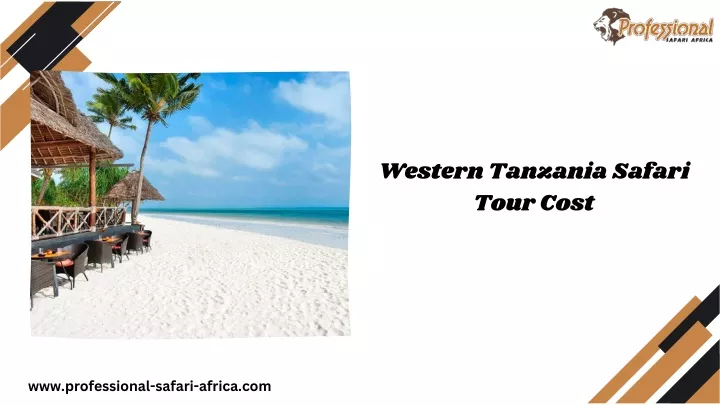 western tanzania safari tour cost