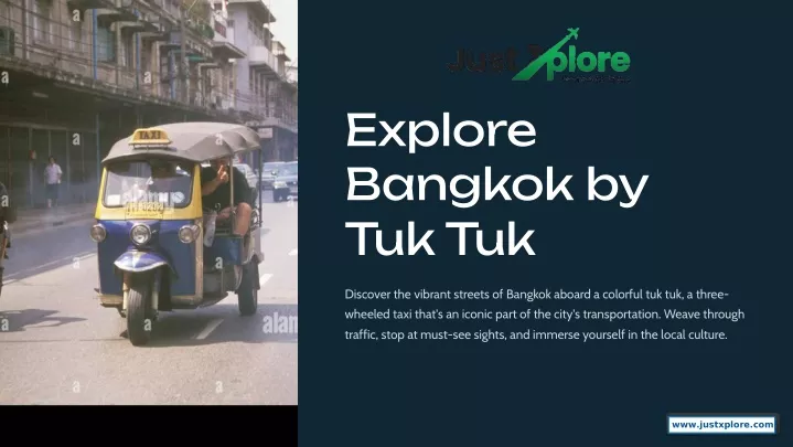 explore bangkok by tuk tuk