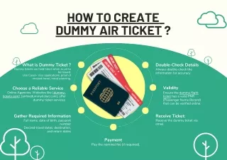 How to Create Dummy Air TIcket ?
