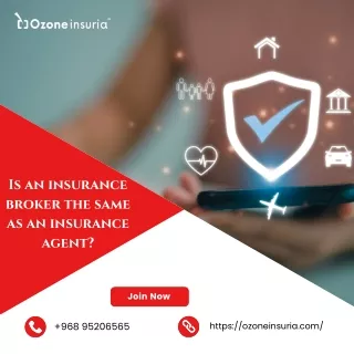 Is an insurance broker the same as an insurance agent