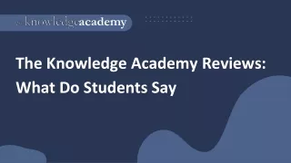 The Knowledge Academy Reviews What You Need to Know Before Enrolling (1)