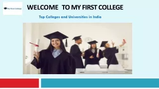Best Universities and Colleges in India