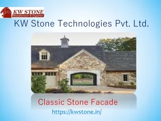 Classical Stone Façade