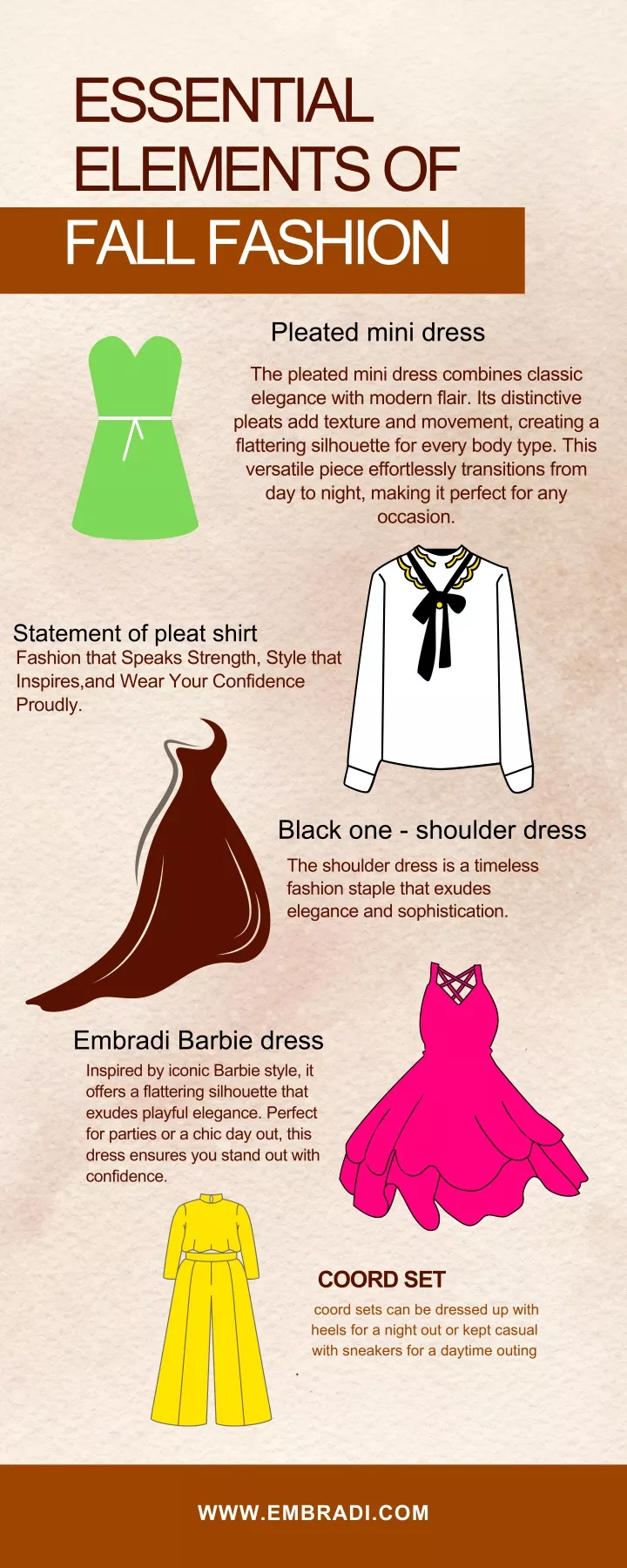 essential elements of fall fashion